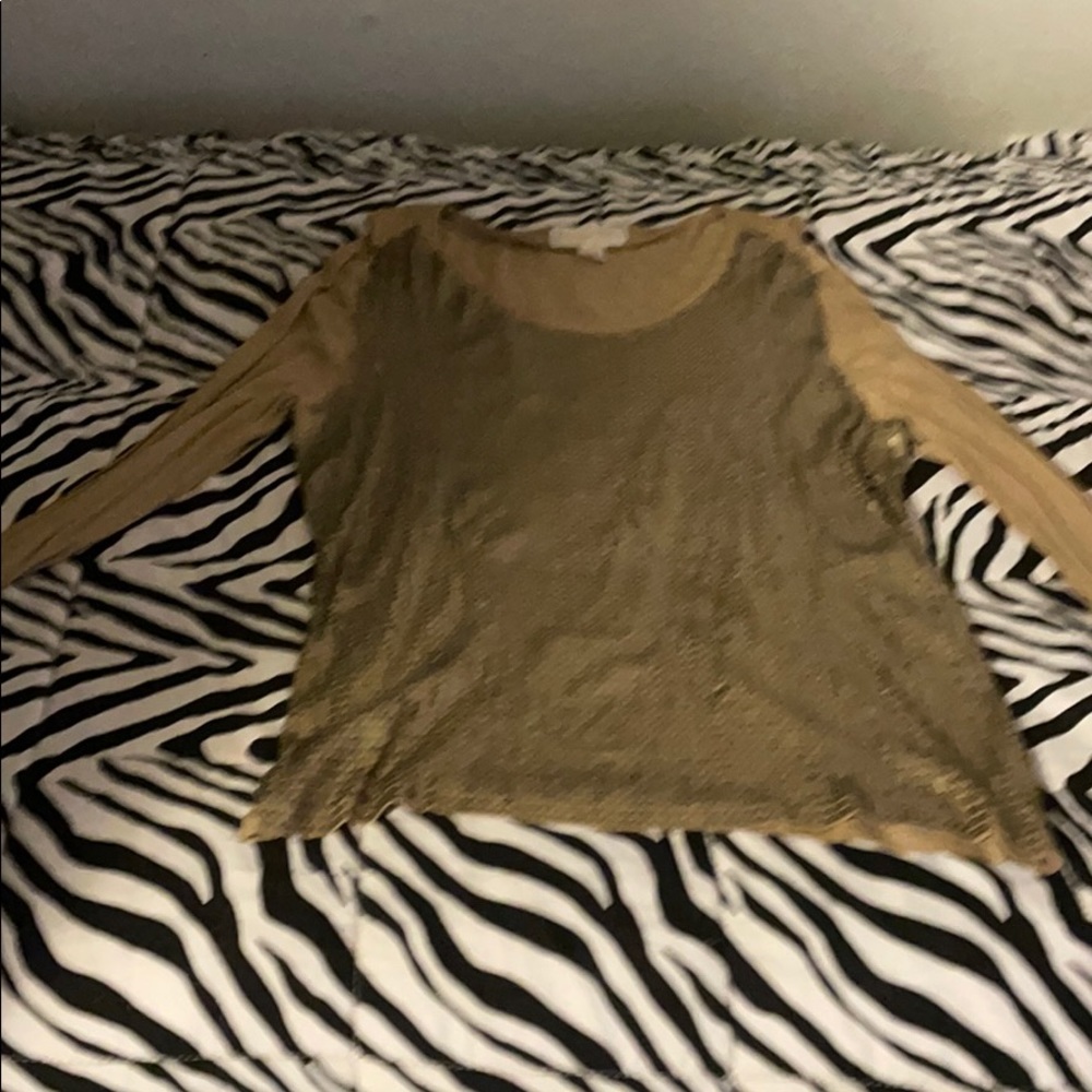 MK sequin top